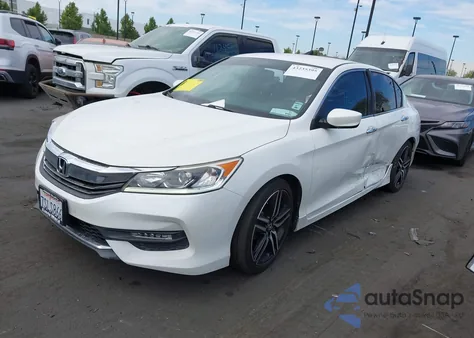 2016 Honda Accord Sport из США, поврежденный, VIN 1HGCR2F57GA180455